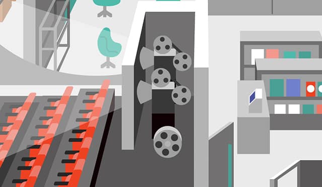 映写・設備管理