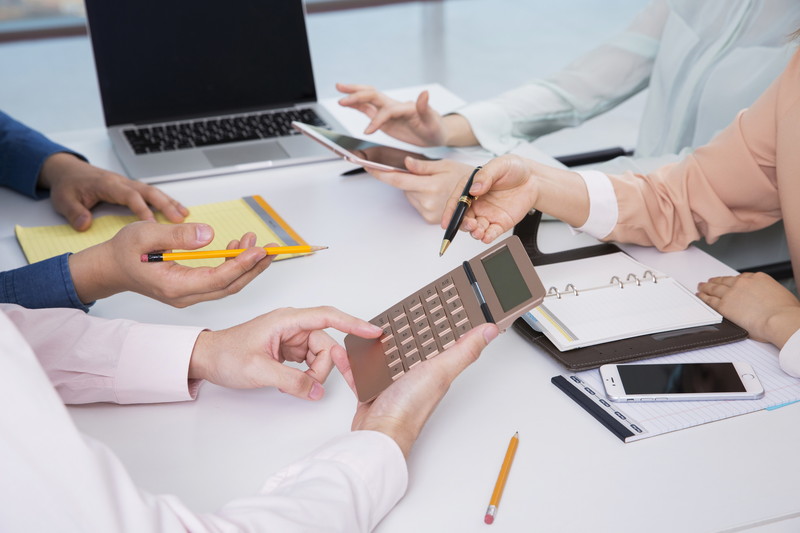 お金を管理する仕事イメージ